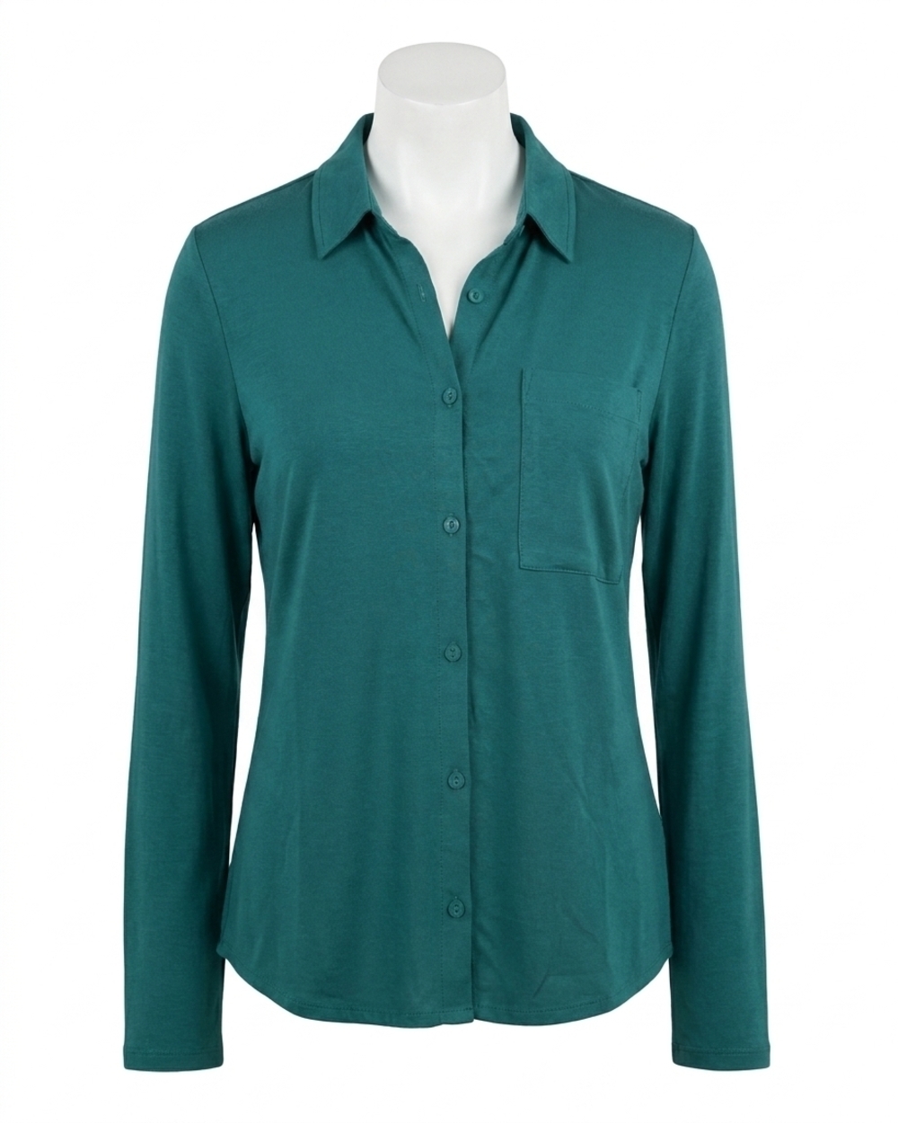 NEW GRACE AND LACE stretch fit button up in everglade